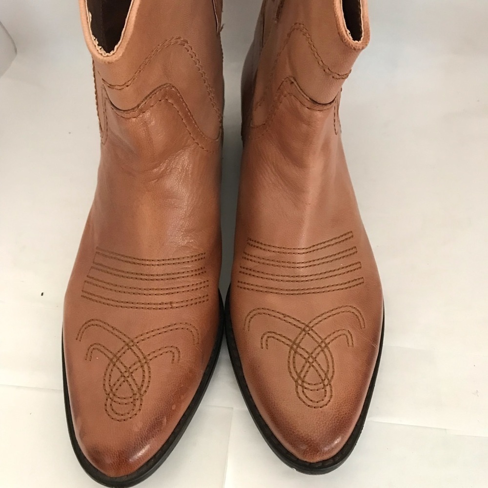 Tan Booties